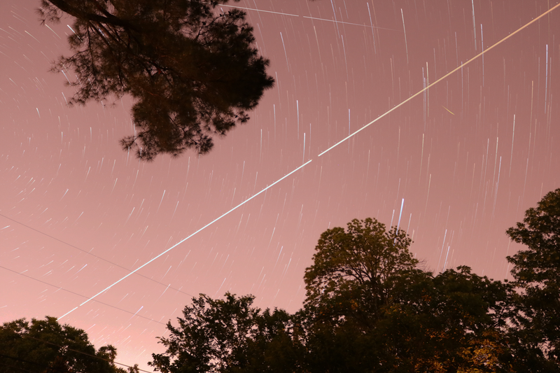 Illustration for article titled My first attempt at star trails
